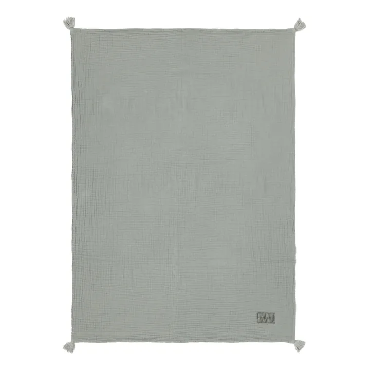 Wabi-Sabi Throw | Grey blue- Product image n°1