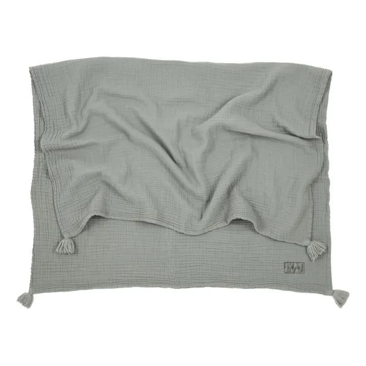 Wabi-Sabi Throw | Grey blue- Product image n°2