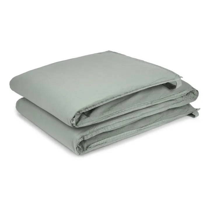 Tour de lit Wabi-Sabi | Bleu gris- Image produit n°0