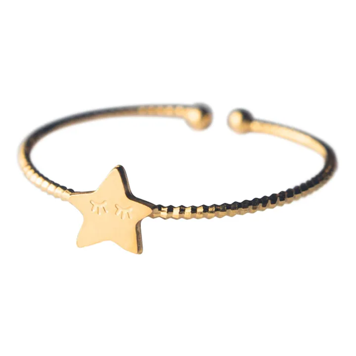 Bague Etoile | Doré- Image produit n°0