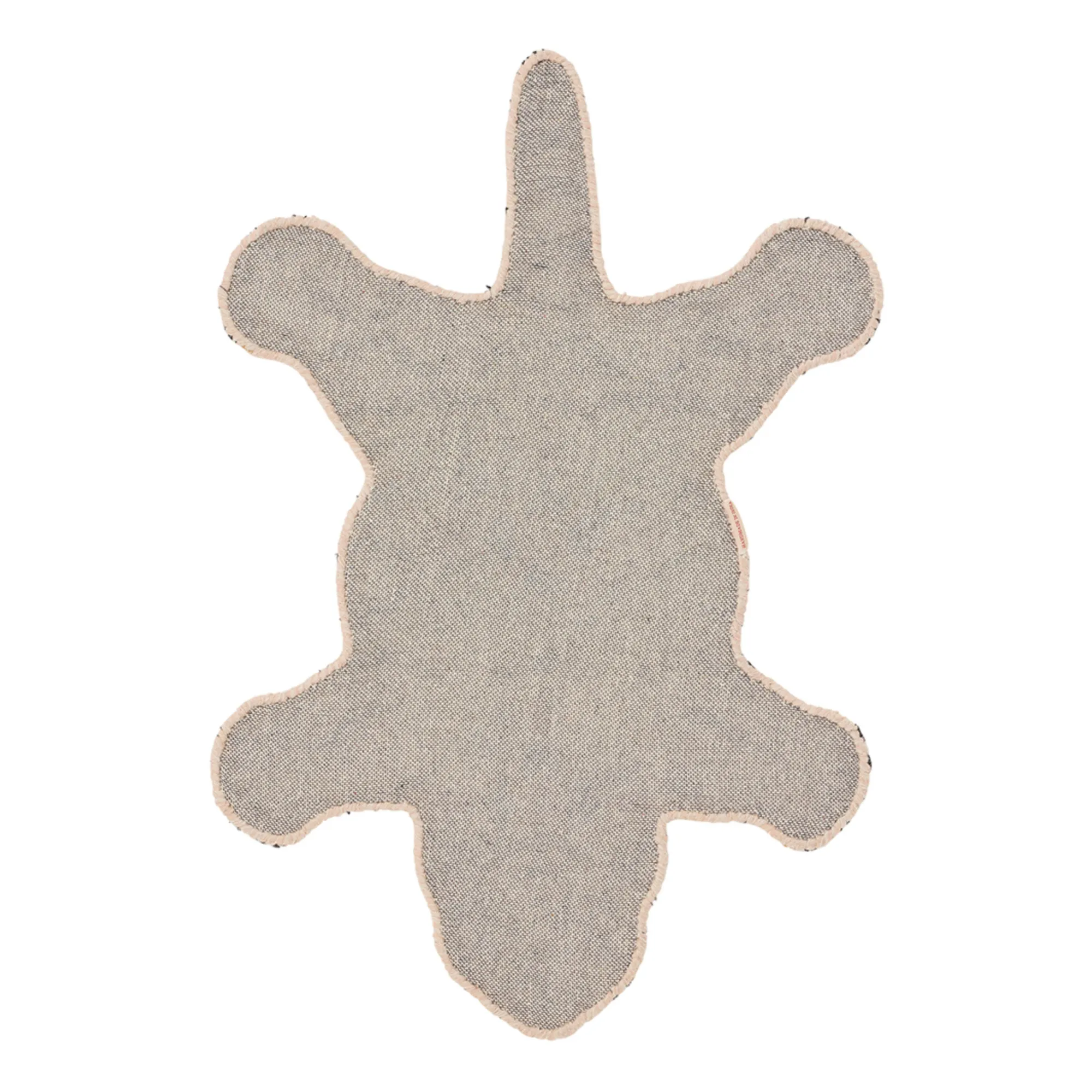 Tapis tigre Mahee Majestic en laine | Rose pêche- Image produit n°6