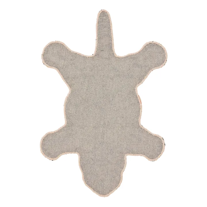 Tapis tigre Mahee Majestic en laine | Rose pêche- Image produit n°6