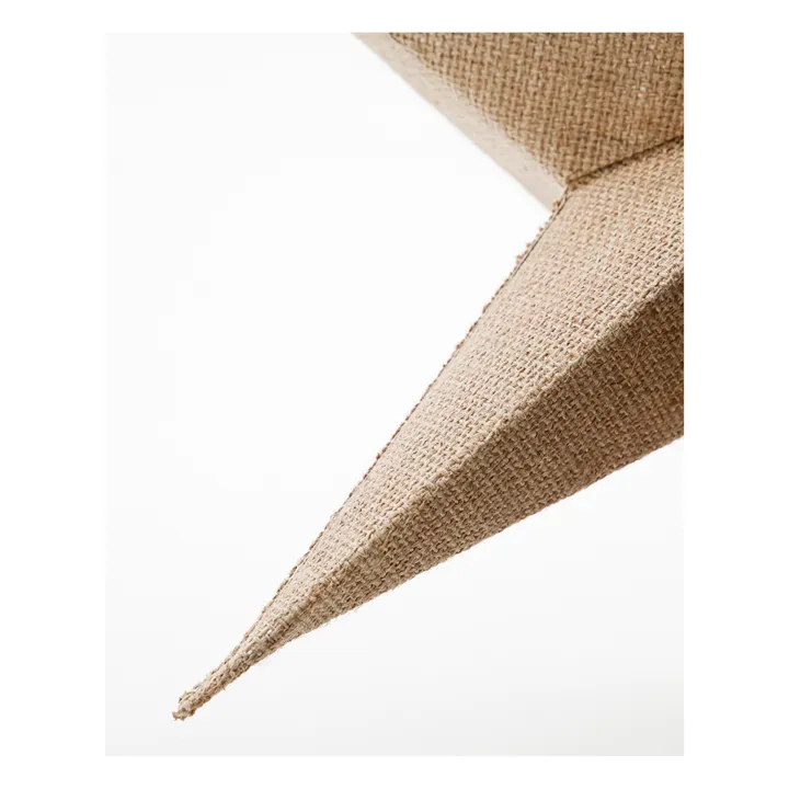 Décoration de Noël étoile en papier | Beige- Image produit n°3