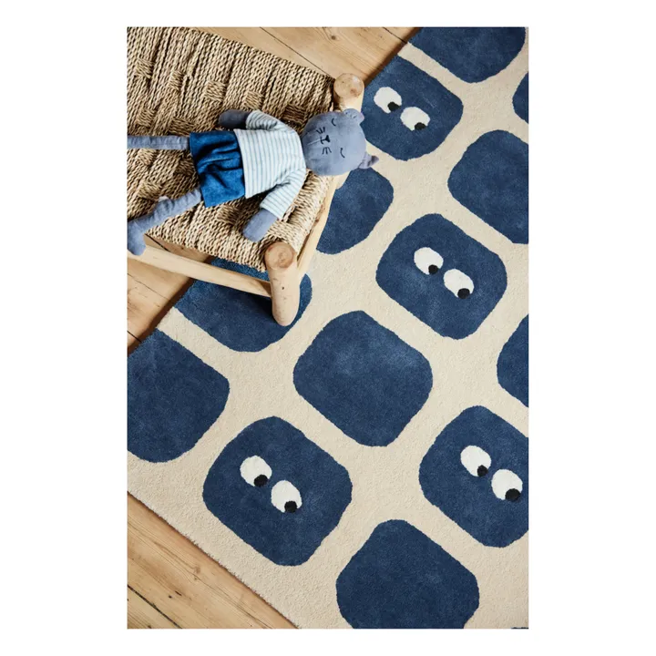 Tapis Bidules | Bleu marine- Image produit n°1