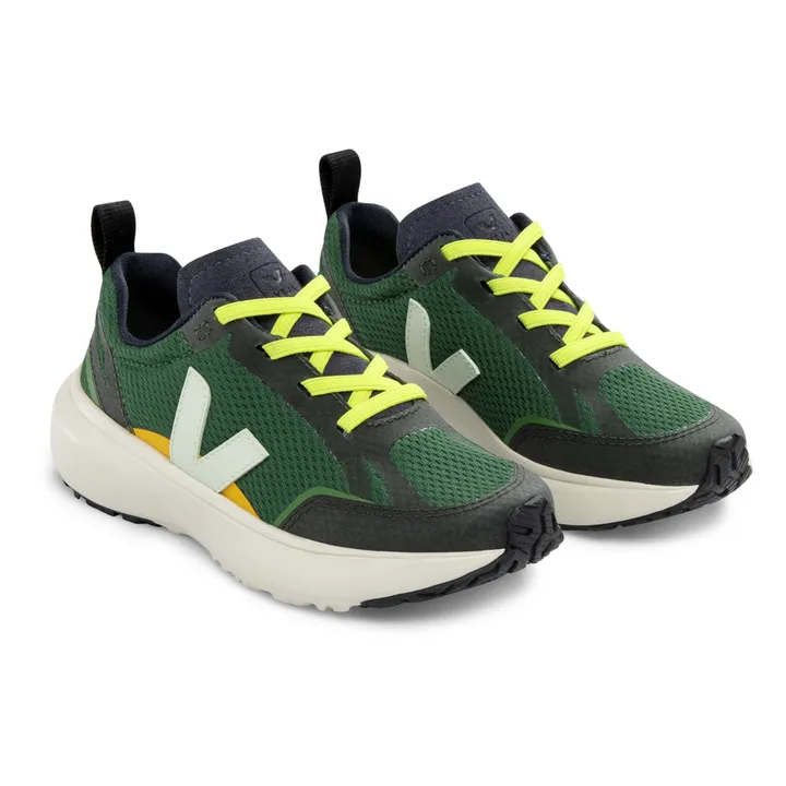 Baskets Lacets Elastiqués Canary | Vert- Image produit n°3