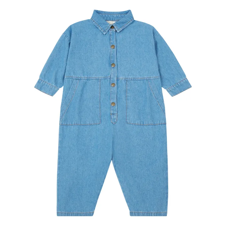 Combinaison Denim Boiler | Denim- Image produit n°0