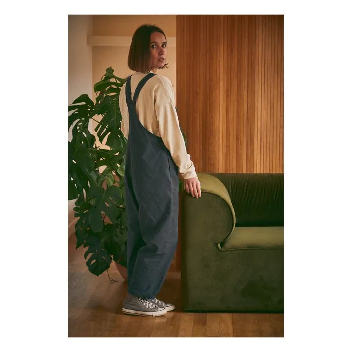 Sweat Velours Acentra - Collection Adulte | Ecru- Image produit n°2