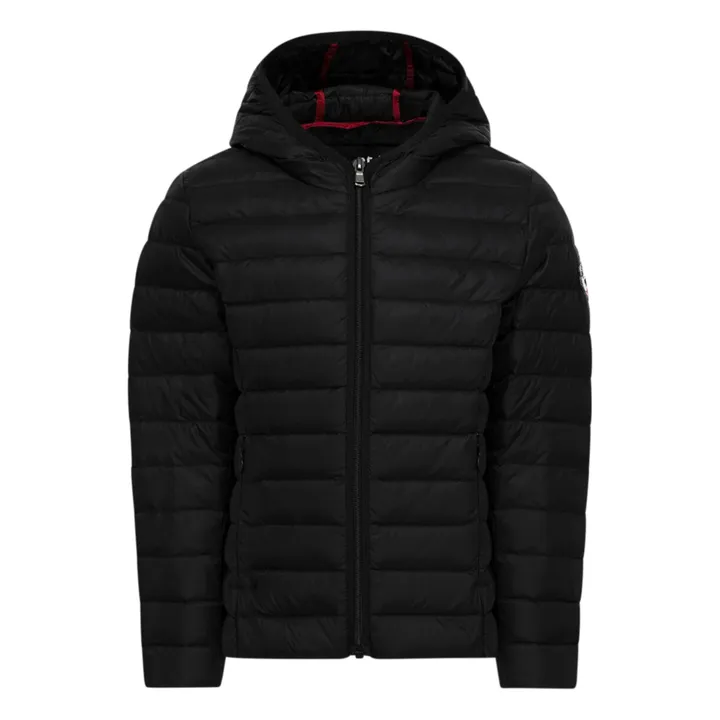 Chaqueta de plumón con capucha Carla | Negro- Imagen del producto n°0
