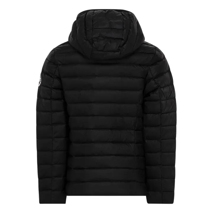 Chaqueta de plumón con capucha Carla | Negro- Imagen del producto n°1