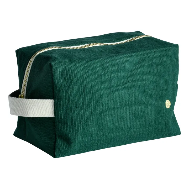 Trousse de toilette Cube | Vert foncé- Image produit n°0