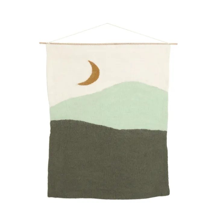 Tenture murale Landscape - Midnight | Vert- Image produit n°0