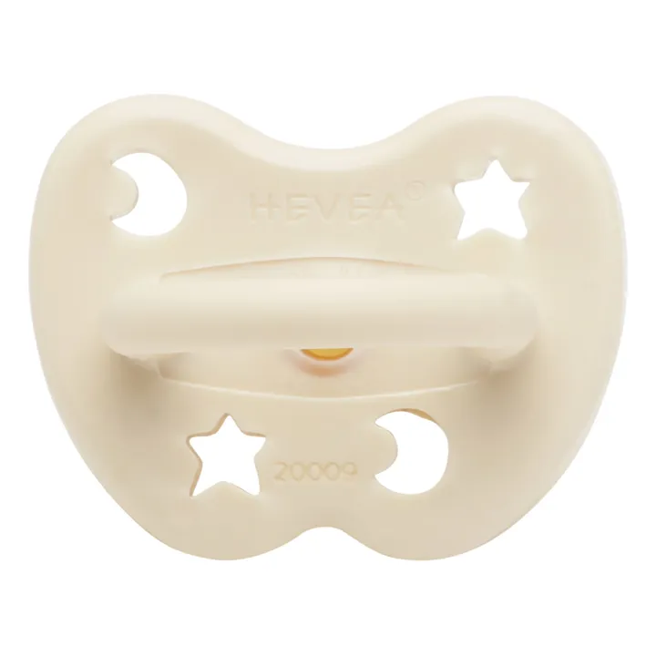 Tétine physiologique en caoutchouc naturel | Crème- Image produit n°0