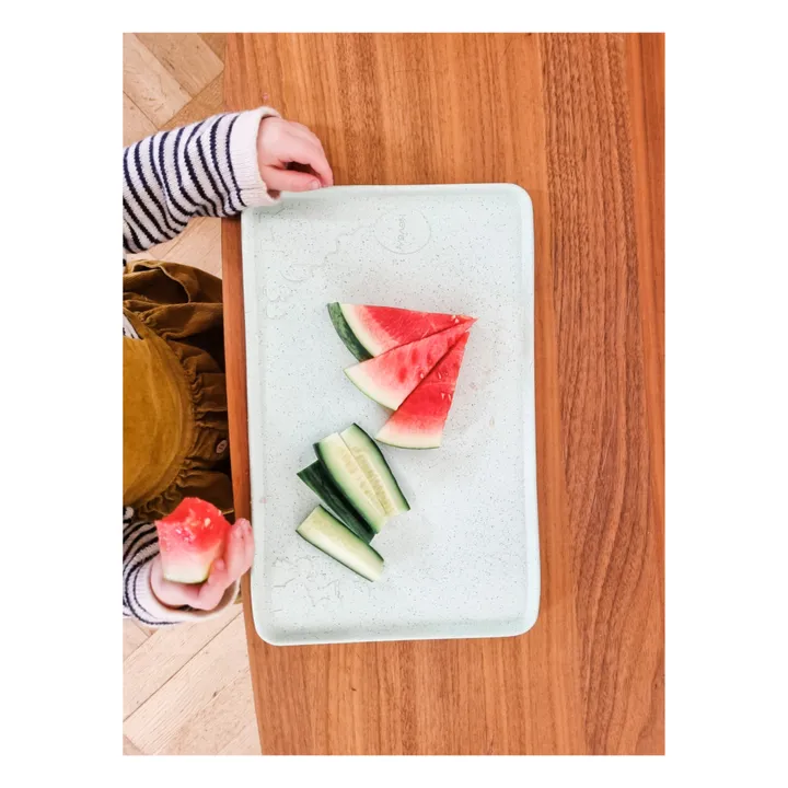 Set de table en caoutchouc naturel | Vert Menthe- Image produit n°2