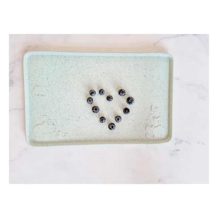 Set de table en caoutchouc naturel | Vert Menthe- Image produit n°4