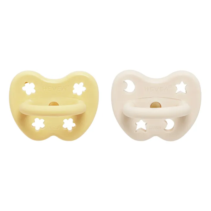Natural Rubber Physiological Dummies - Set of 2 | Beige- Product image n°3