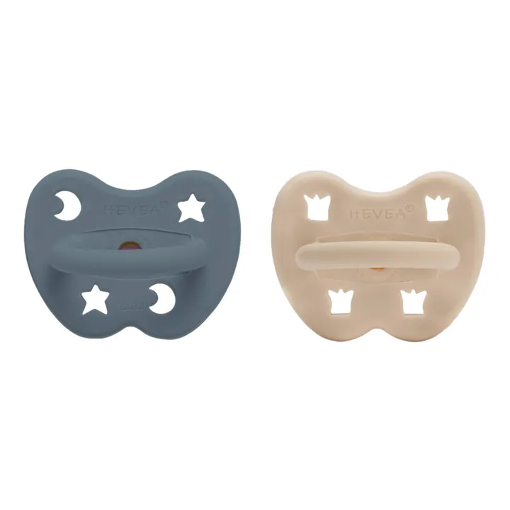 Natural Rubber Physiological Pacifiers - Set of 2 | Ocean- Product image n°3