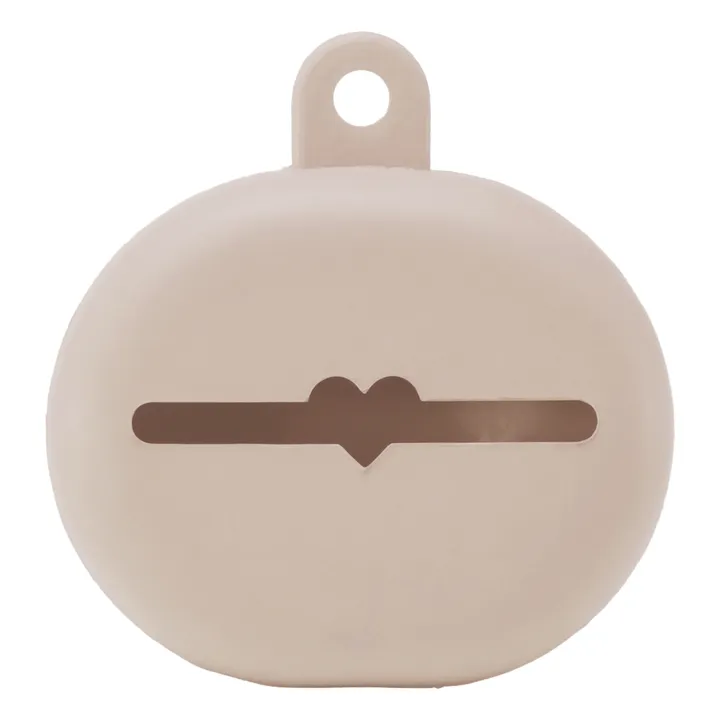 Etui à tétine en caoutchouc naturel | Beige- Image produit n°3