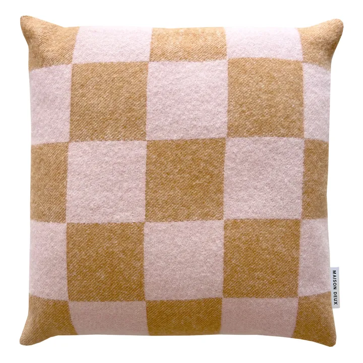 Cojín Damier | Terracotta- Imagen del producto n°0