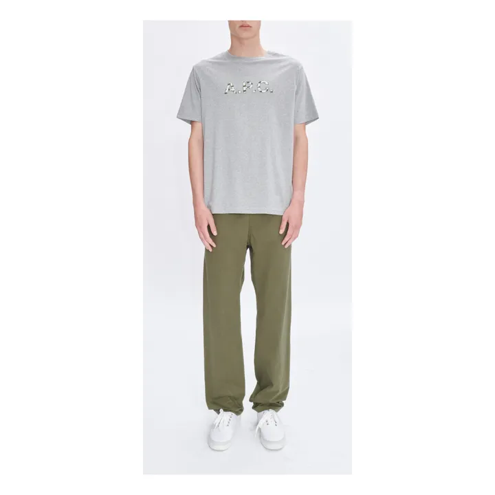 T-shirt Willow Coton Bio | Gris chiné- Image produit n°1