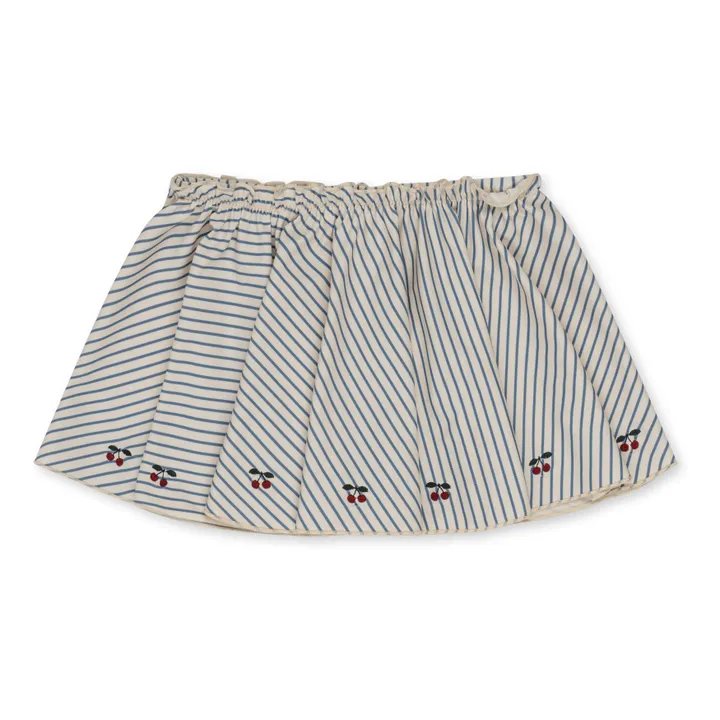 Jupe Colette Fibres Recyclées | Bleu- Image produit n°0