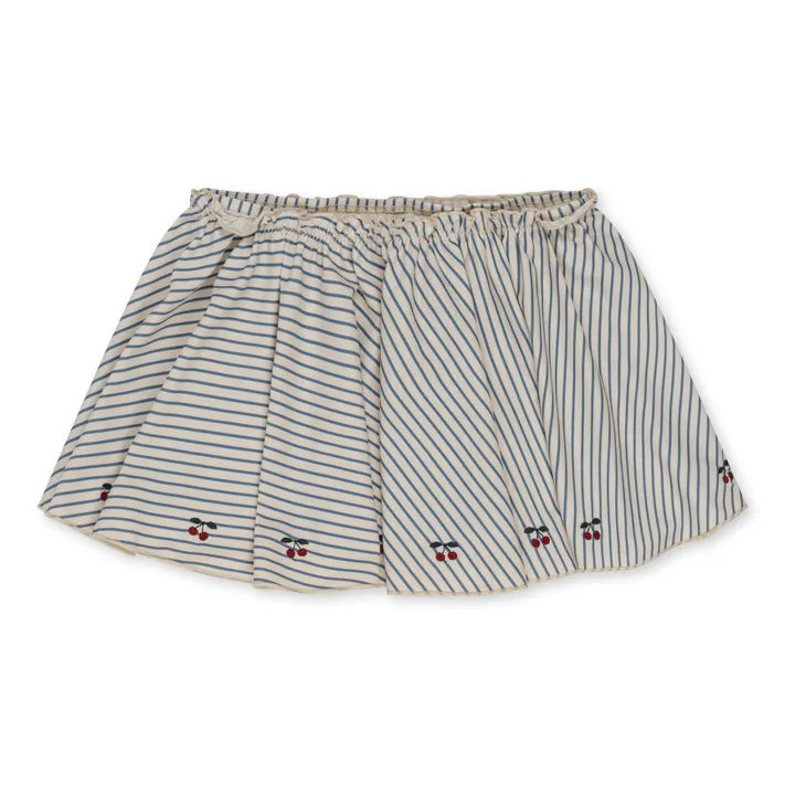 Jupe Colette Fibres Recyclées | Bleu- Image produit n°3