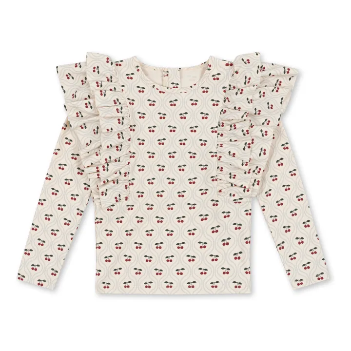 T-shirt Anti-UV Manuca Fibres Recyclées | Ecru- Image produit n°0