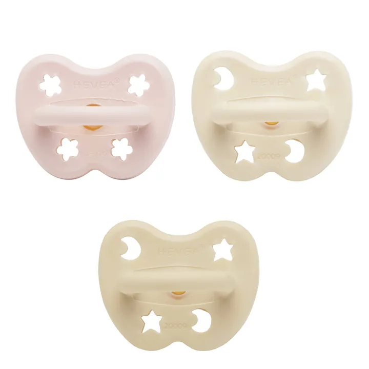 Set of 3 Pacifiers Discovery Pack | Powder pink- Product image n°0
