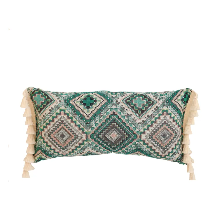 Cojín boho | Verde- Imagen del producto n°3