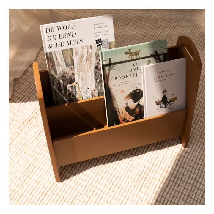 Bibliothèque en bois | Brun- Image produit n°1