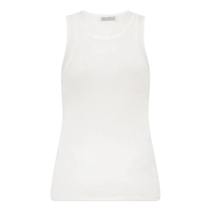 Débardeur Singlet Coton Bio | Blanc- Image produit n°0