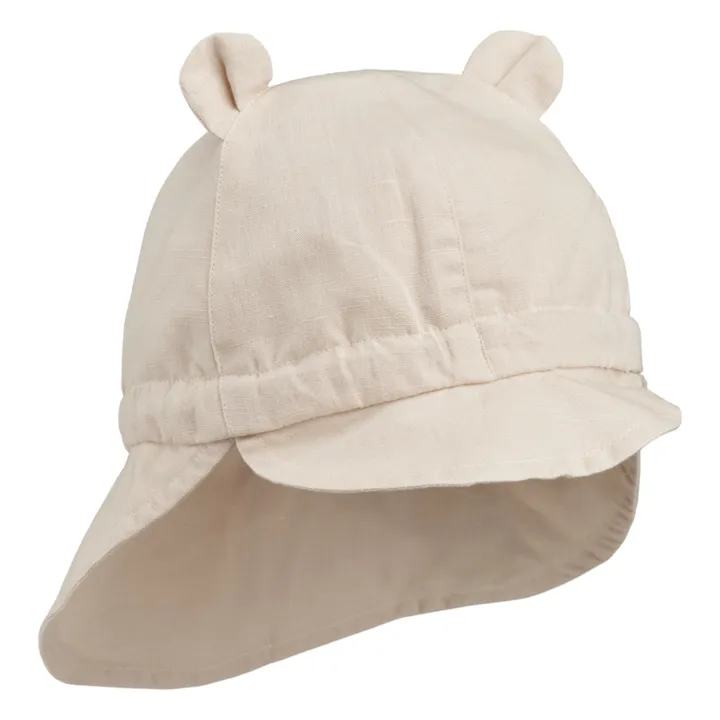 Chapeau Gorm Lin Coton Bio | Ecru- Image produit n°0
