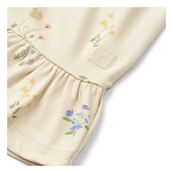 Jupe Hellvi Fleurie | Ecru- Image produit n°1
