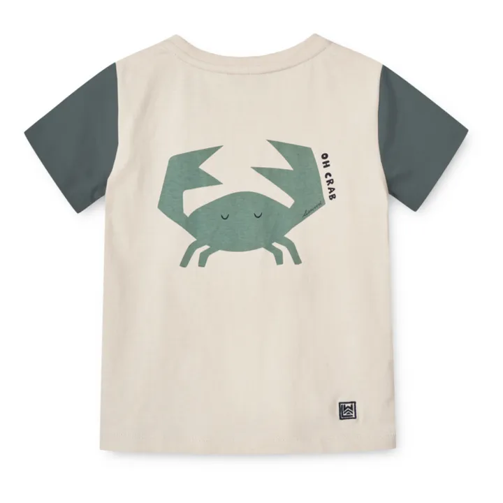 T-shirt Apia Crabe | Ecru- Image produit n°0