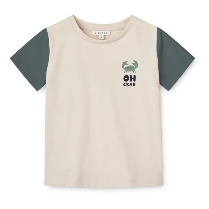 T-shirt Apia Crabe | Ecru- Image produit n°1
