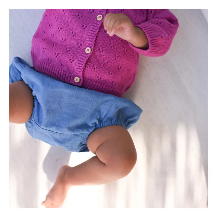 Strickjacke Victoire | Fuchsie- Produktbild Nr. 2
