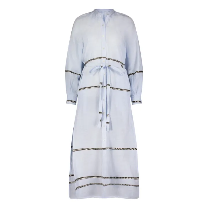 Robe Makeda | Bleu- Image produit n°0
