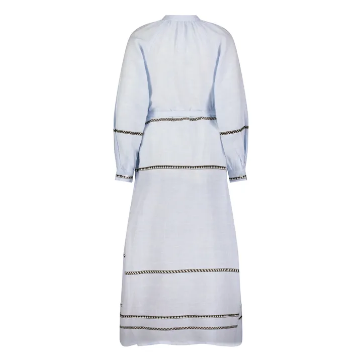 Robe Makeda | Bleu- Image produit n°4