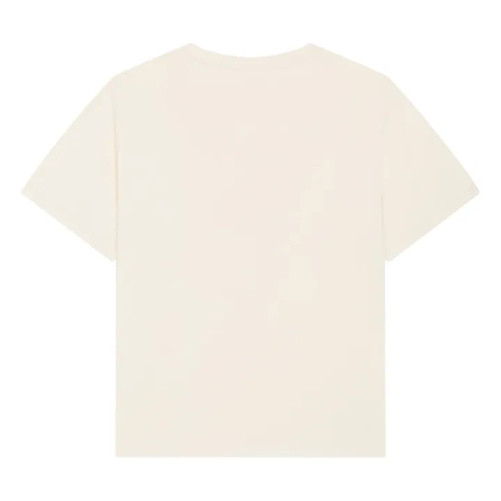 T-Shirt Manches Courtes Coton Bio | Sable- Image produit n°1