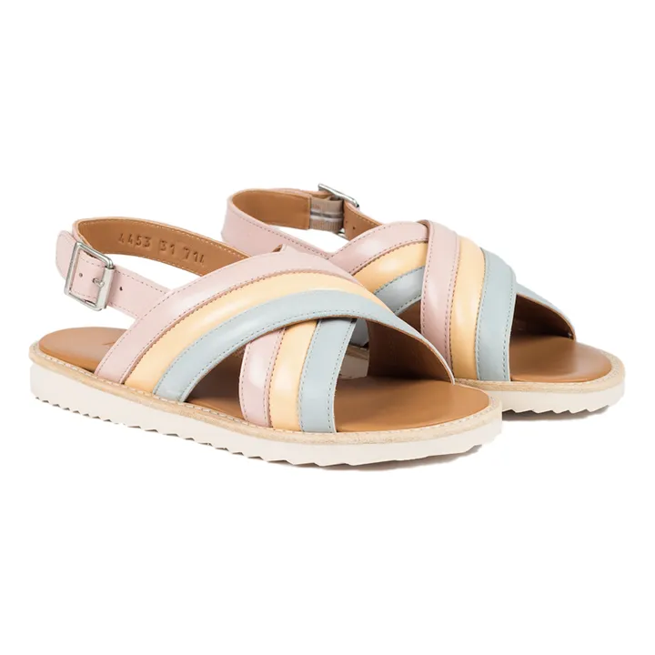 Sandales Matelassées | Rose- Image produit n°1