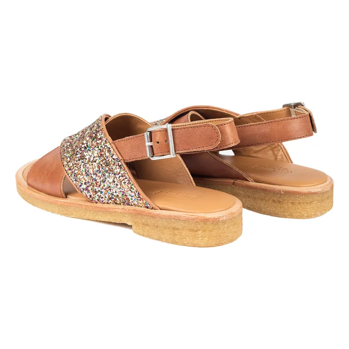 Sandales Brides Croisées | Marron- Image produit n°2