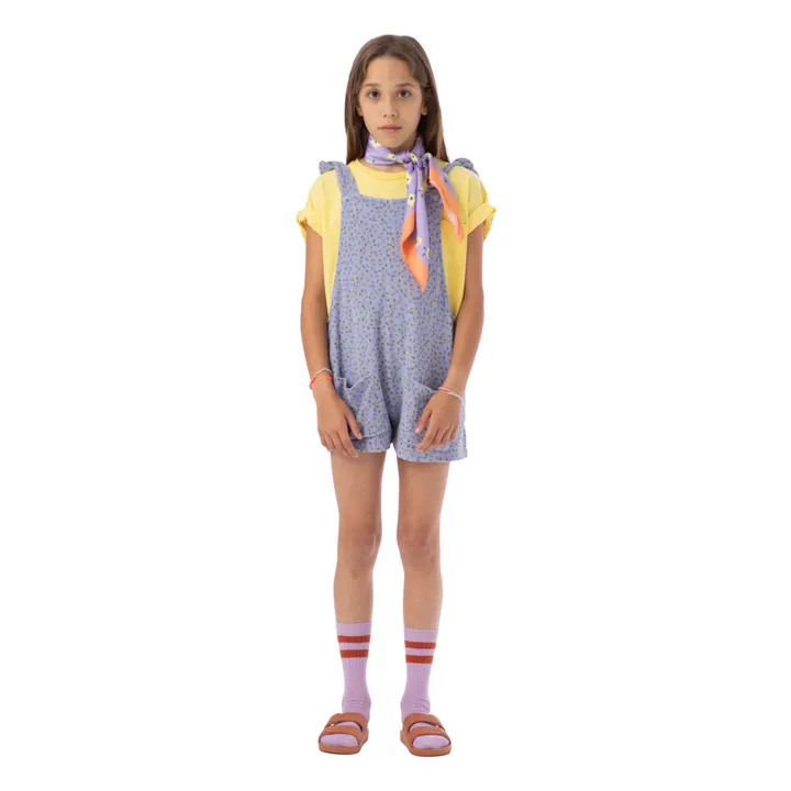 Combishort Eponge Fleur Coton Bio | Lavande- Image produit n°1