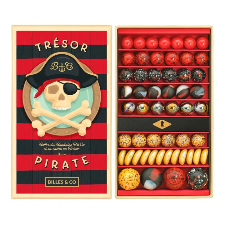 Coffret de 85 billes Trésor Pirate- Image produit n°0