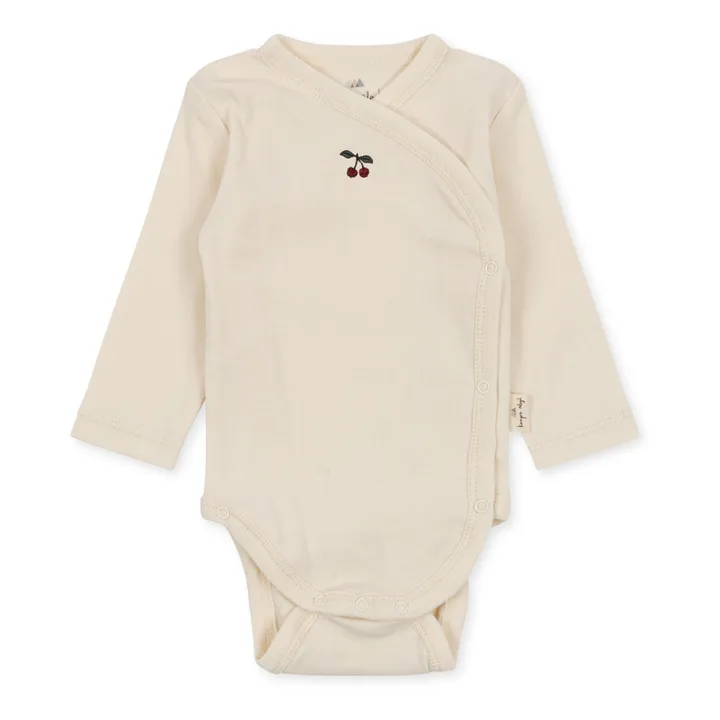 Cerise Organic Cotton Newborn Set x Smallable | Ecru- Product image n°2