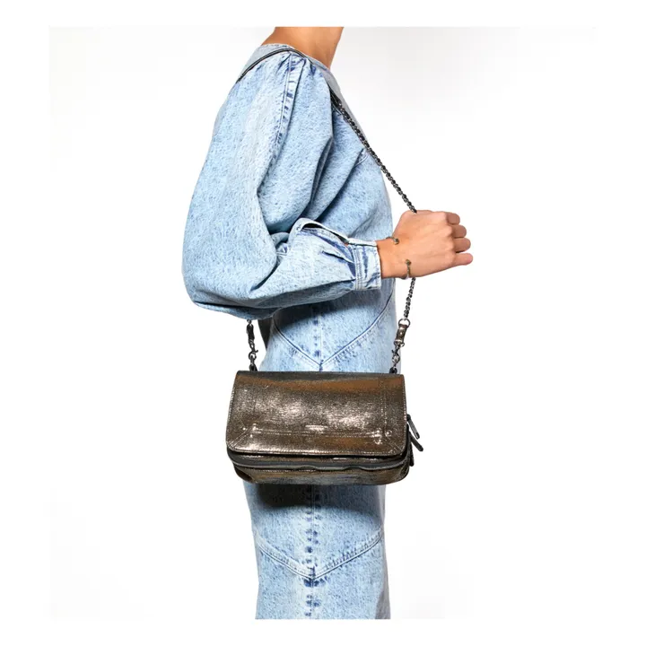 Sac Bobi Lamé | Champagne- Image produit n°1