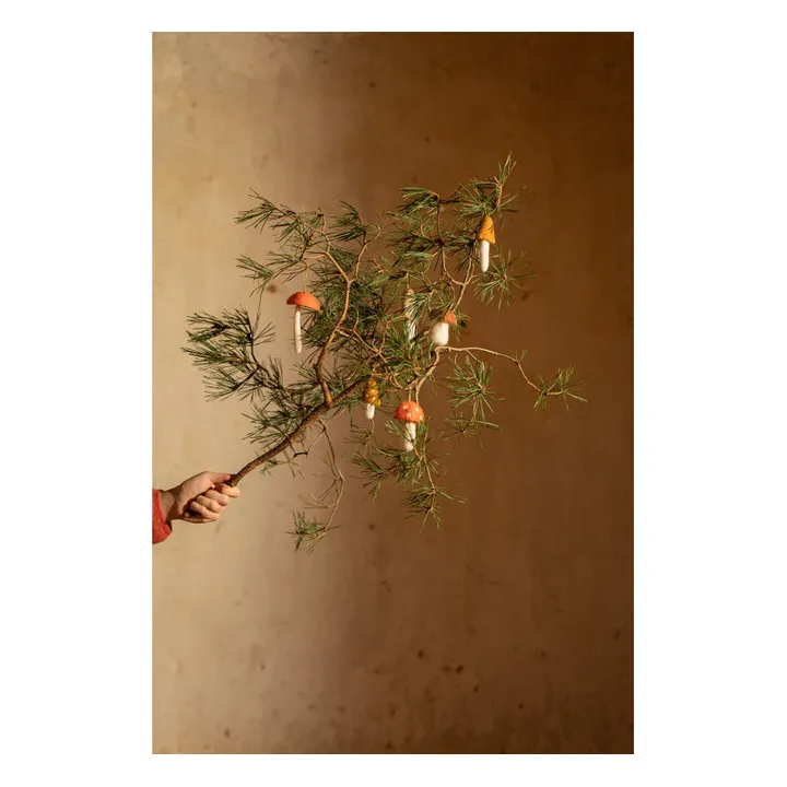 Champignons décoratifs à suspendre - Set de 6- Image produit n°0