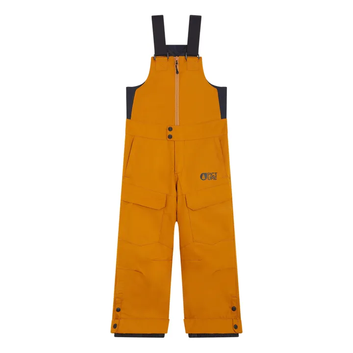 Salopette de Ski Ninge Recyclée | Orange Rouille- Image produit n°0