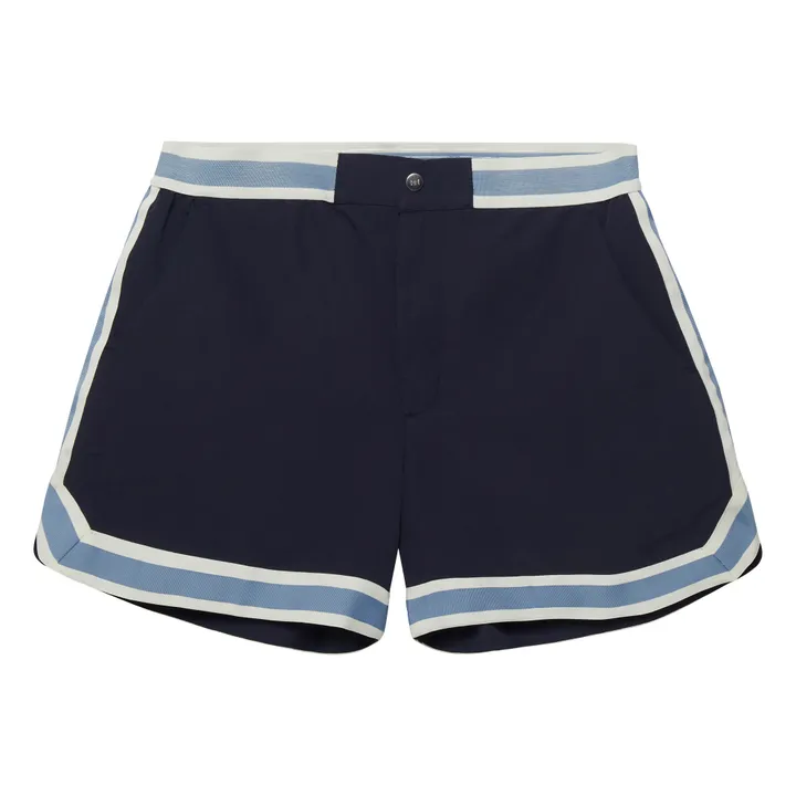 Baller shorts Recycled fibres | Navy blue- Product image n°0