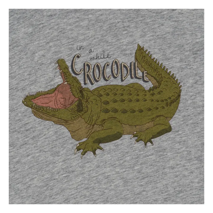 T-shirt Famo Coton Bio | Gris chiné- Image produit n°1
