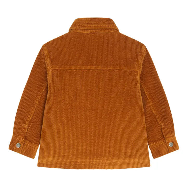 Chemise Garçon Velours Côtelé | Noisette- Image produit n°1
