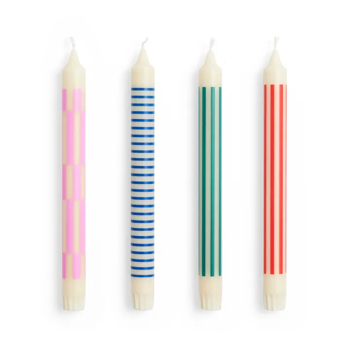Candele Pattern - Set da 4- Immagine del prodotto n°0